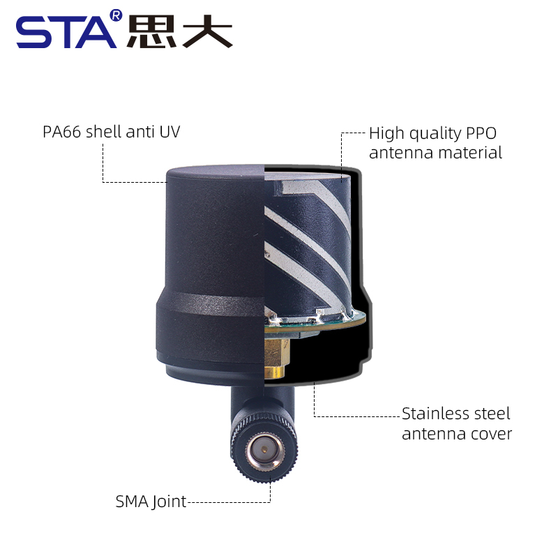 L1 L2 L5 High Precision Positioning Uav Unmanned Rtk Gnss Helix Antenna