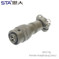 MIL-DTL-26482 MS3116 Connector: High-Performance Mil-Spec Plug