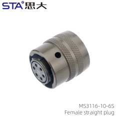MS3116A-10-6S Straight Plug