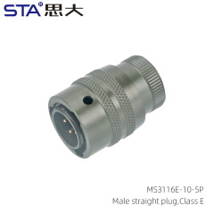 MS3116E-10-5P Straight Plug
