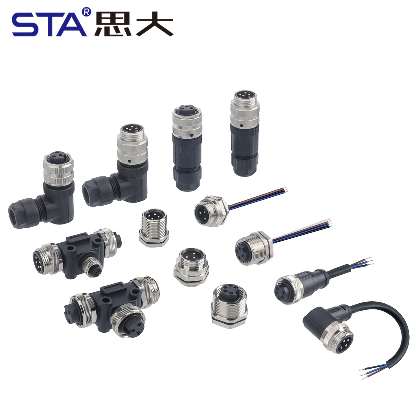7/8 Socket Connector | IP67 Solder & PCB Type