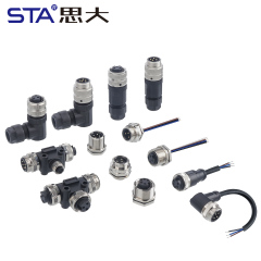 7/8 Socket Connector | IP67 Solder & PCB Type