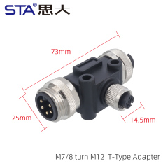 7/8T-Type Adapter(7/8-M12 PSS)