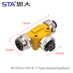 7/8 T-Type Adapter(7/8-7/8 PSS-Yellow)