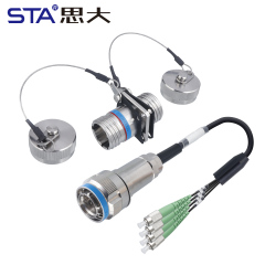 MIL-DTL-38999 J599A8: ARINC 801 High-Precision Fiber Optic Connector