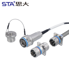 MIL-DTL-38999 J599A8: ARINC 801 High-Precision Fiber Optic Connector