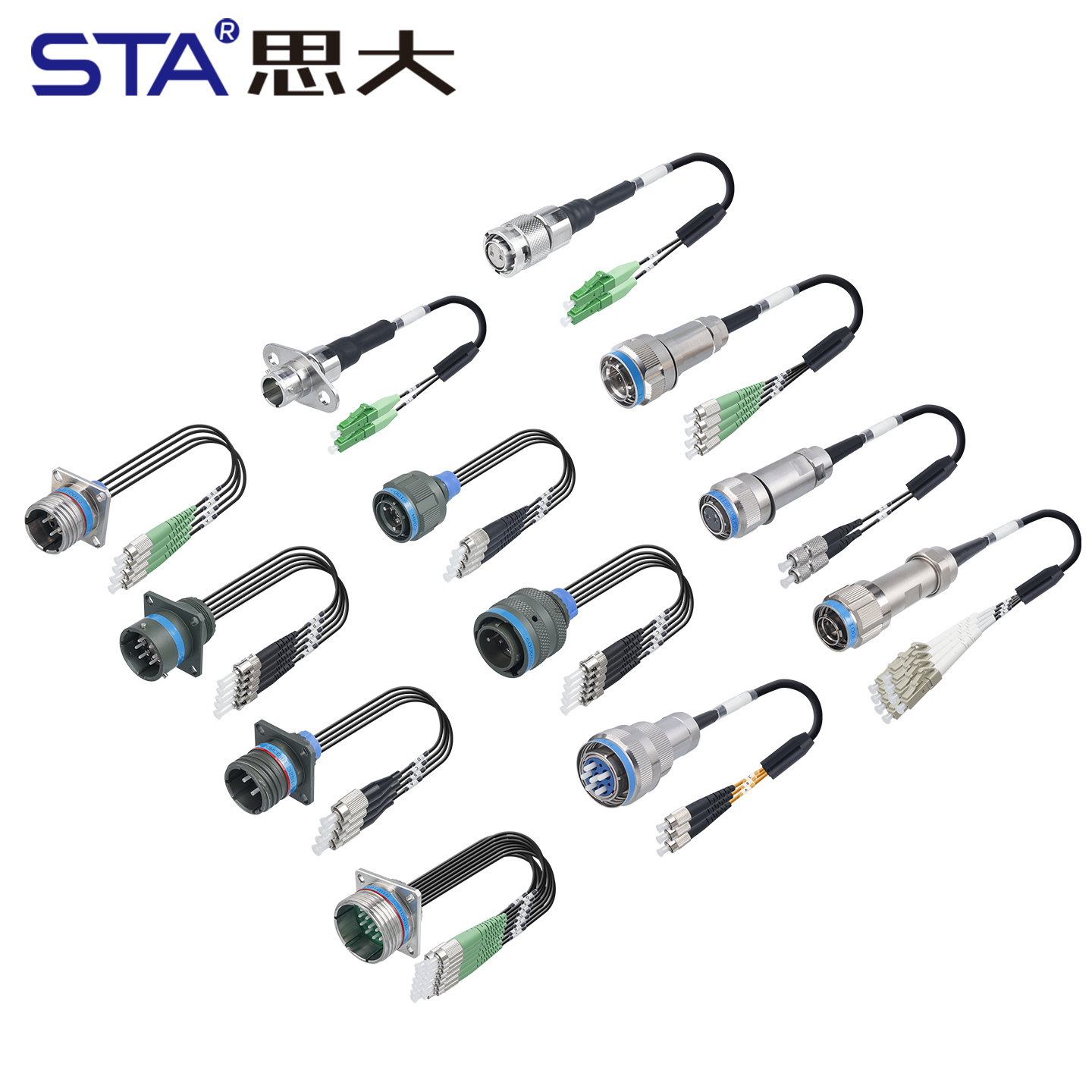 MIL-DTL-38999 J599A8: ARINC 801 High-Precision Fiber Optic Connector