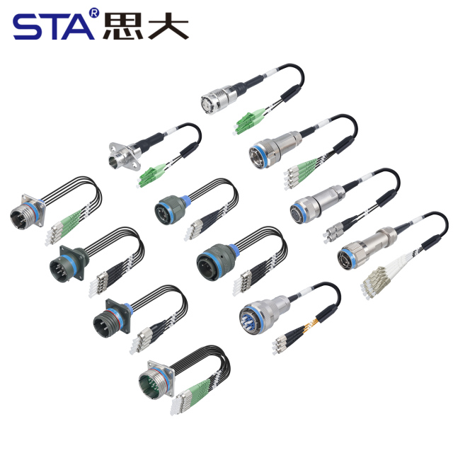 MIL-DTL-38999 J599A8: ARINC 801 High-Precision Fiber Optic Connector