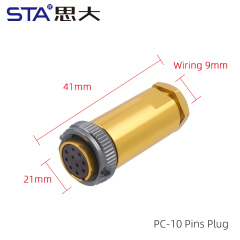 PC- 10 Pin Plug