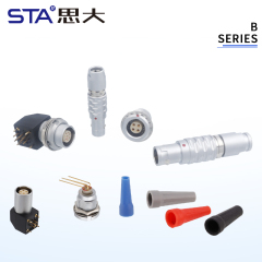 Push-Pull Connector: Premium 0B Series Self-Locking Plug