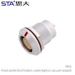 MGG Fixed socket(Nut fixation water tight or vacuum sealed)