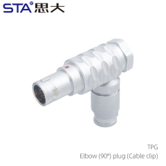 TPG Elbow (90°) plug (cable clip)
