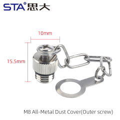 M8 All-Metal Dust Cover (Outer screw)