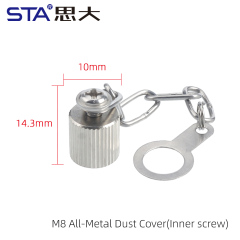 M8 All-Metal Dust Cover (inner screw)