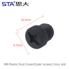 M8 Plastic Dust Cap (Outer screw)