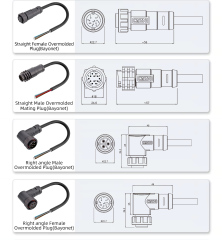 C13 13/16"-28UNS bayonet waterproof connector IP67/IP68