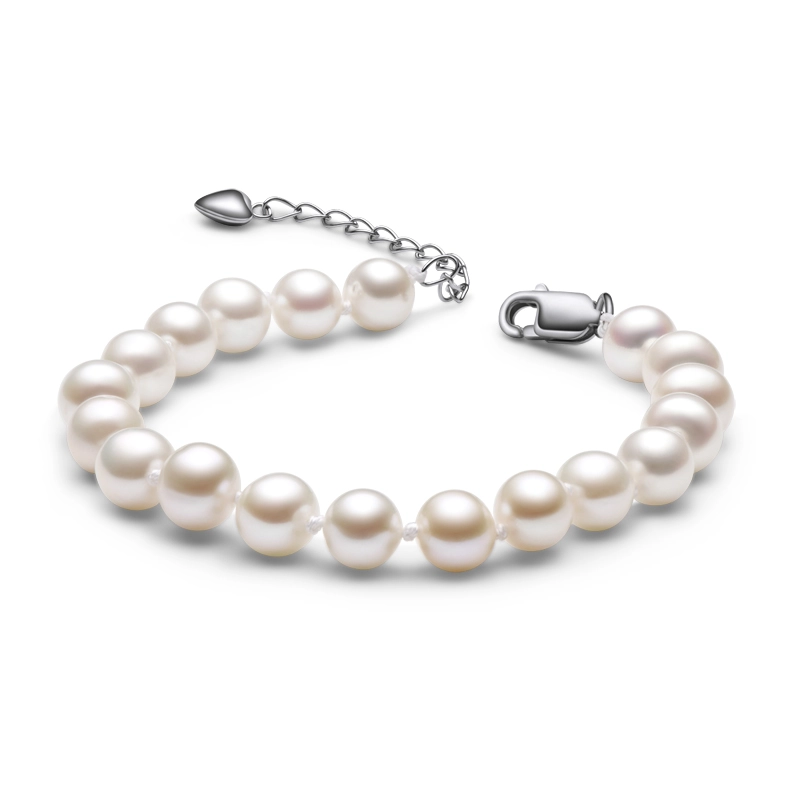Adjustable Length 6-7 mm Freshwater Beaded Pearl Bracelet