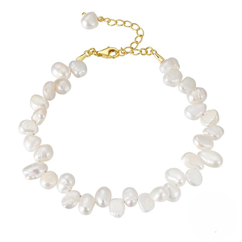 4 mm Freshwater Cultured Baroque Pearl Bracelet
