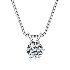 5mm/0.5ct Moissanite
