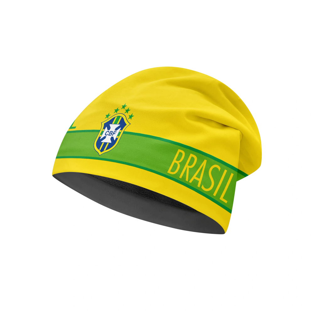 Football Fan Style Winter Thermal Fleece Hat for Kids – Ear Protection Beanie