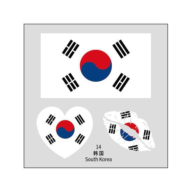 2026 Football Fan Temporary Tattoos – Soccer Face & Body Water Transfer Stickers