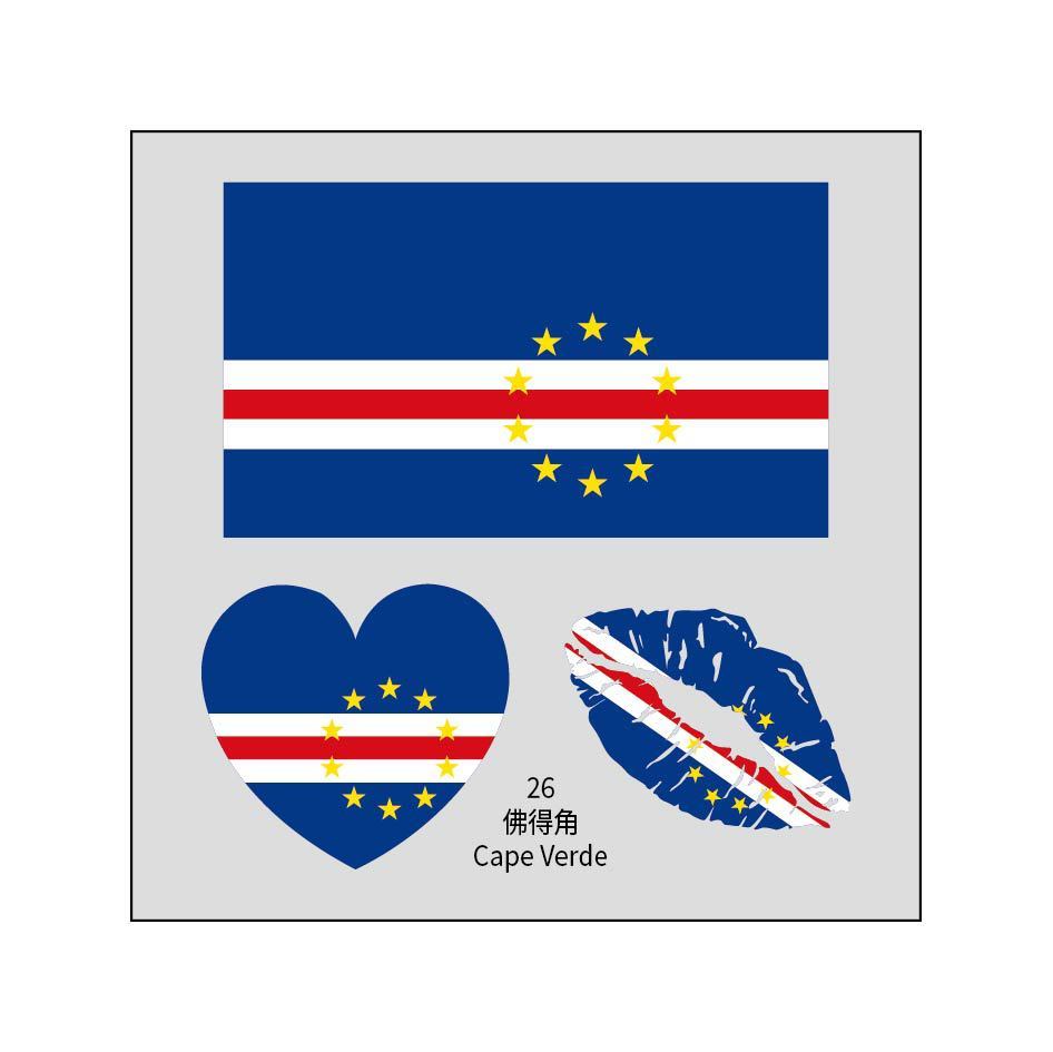2026 Football Fan Temporary Tattoos – Soccer Face & Body Water Transfer Stickers