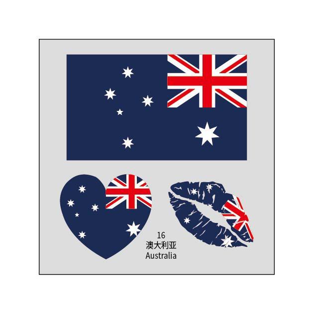 2026 Football Fan Temporary Tattoos – Soccer Face & Body Water Transfer Stickers