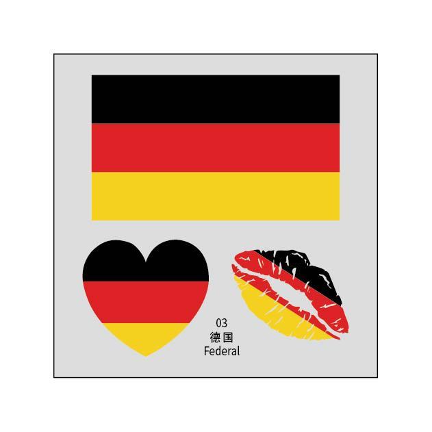 2026 Football Fan Temporary Tattoos – Soccer Face & Body Water Transfer Stickers