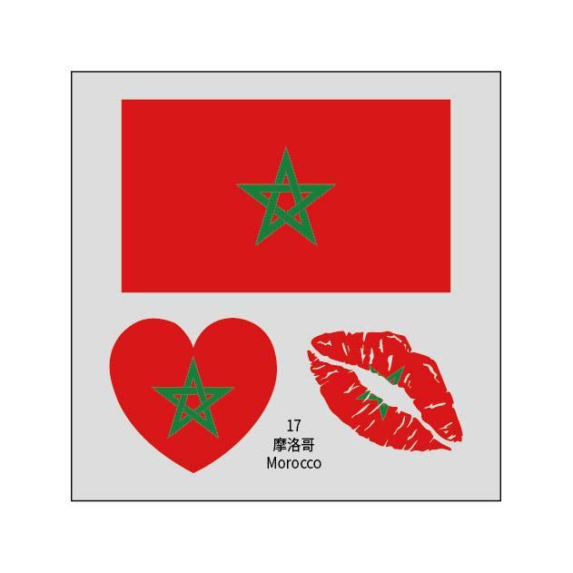 2026 Football Fan Temporary Tattoos – Soccer Face & Body Water Transfer Stickers