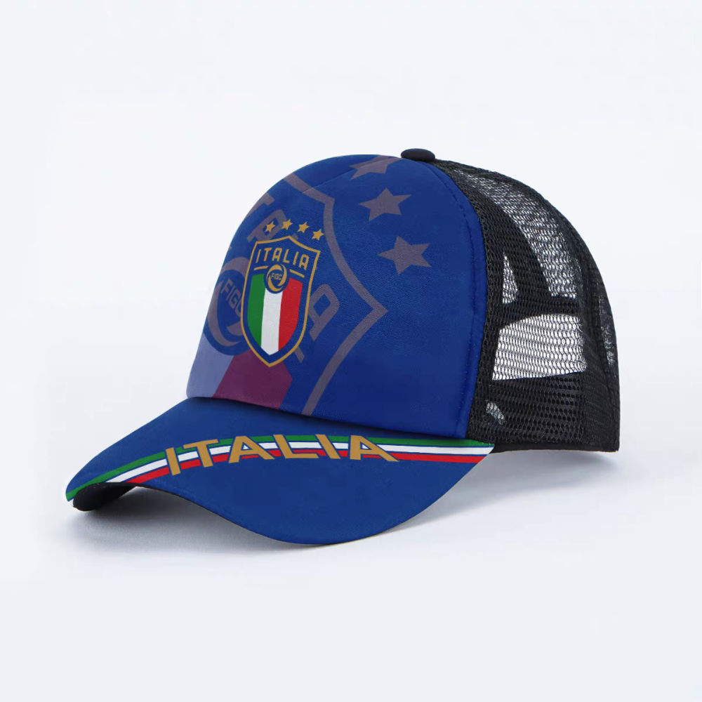 National Team Style Football Mesh Cap – Breathable Fan Baseball Hat