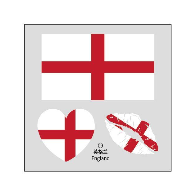 2026 Football Fan Temporary Tattoos – Soccer Face & Body Water Transfer Stickers