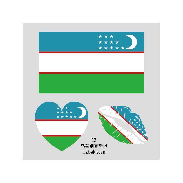 2026 Football Fan Temporary Tattoos – Soccer Face & Body Water Transfer Stickers