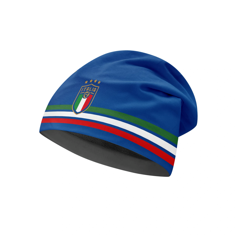 Football Fan Style Winter Thermal Fleece Hat for Kids – Ear Protection Beanie