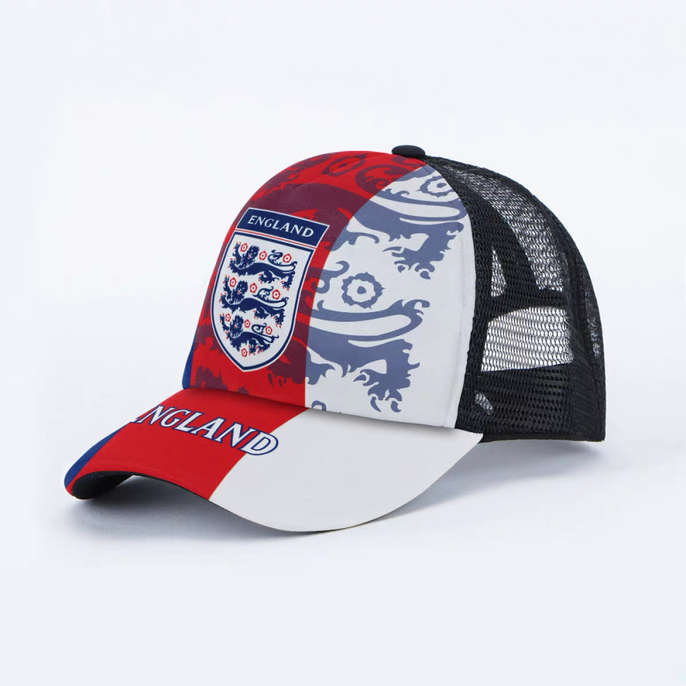 National Team Style Football Mesh Cap – Breathable Fan Baseball Hat
