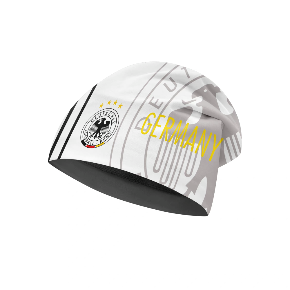 Football Fan Style Winter Thermal Fleece Hat for Kids – Ear Protection Beanie