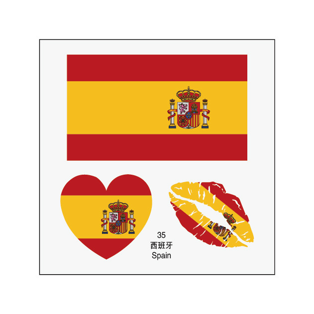 2026 Football Fan Temporary Tattoos – Soccer Face & Body Water Transfer Stickers