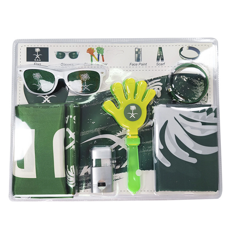 2026 Football Fan Scarf & Party Accessories Set – Soccer Cheering Kit for Events