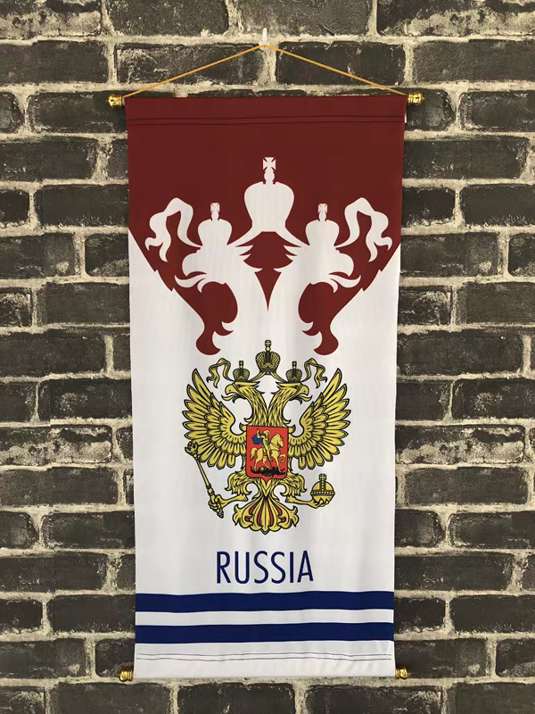 Large Football Fan Hanging Flag – Soccer Event Decoration Banner
