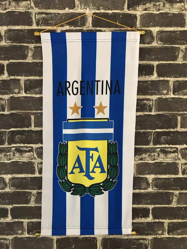 Large Football Fan Hanging Flag – Soccer Event Decoration Banner