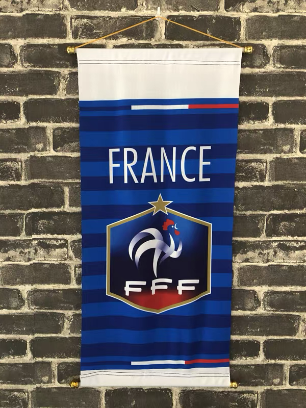 Large Football Fan Hanging Flag – Soccer Event Decoration Banner