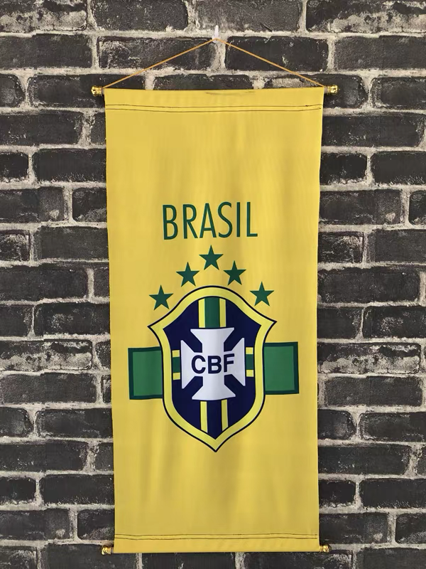 Large Football Fan Hanging Flag – Soccer Event Decoration Banner