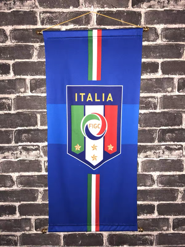 Large Football Fan Hanging Flag – Soccer Event Decoration Banner