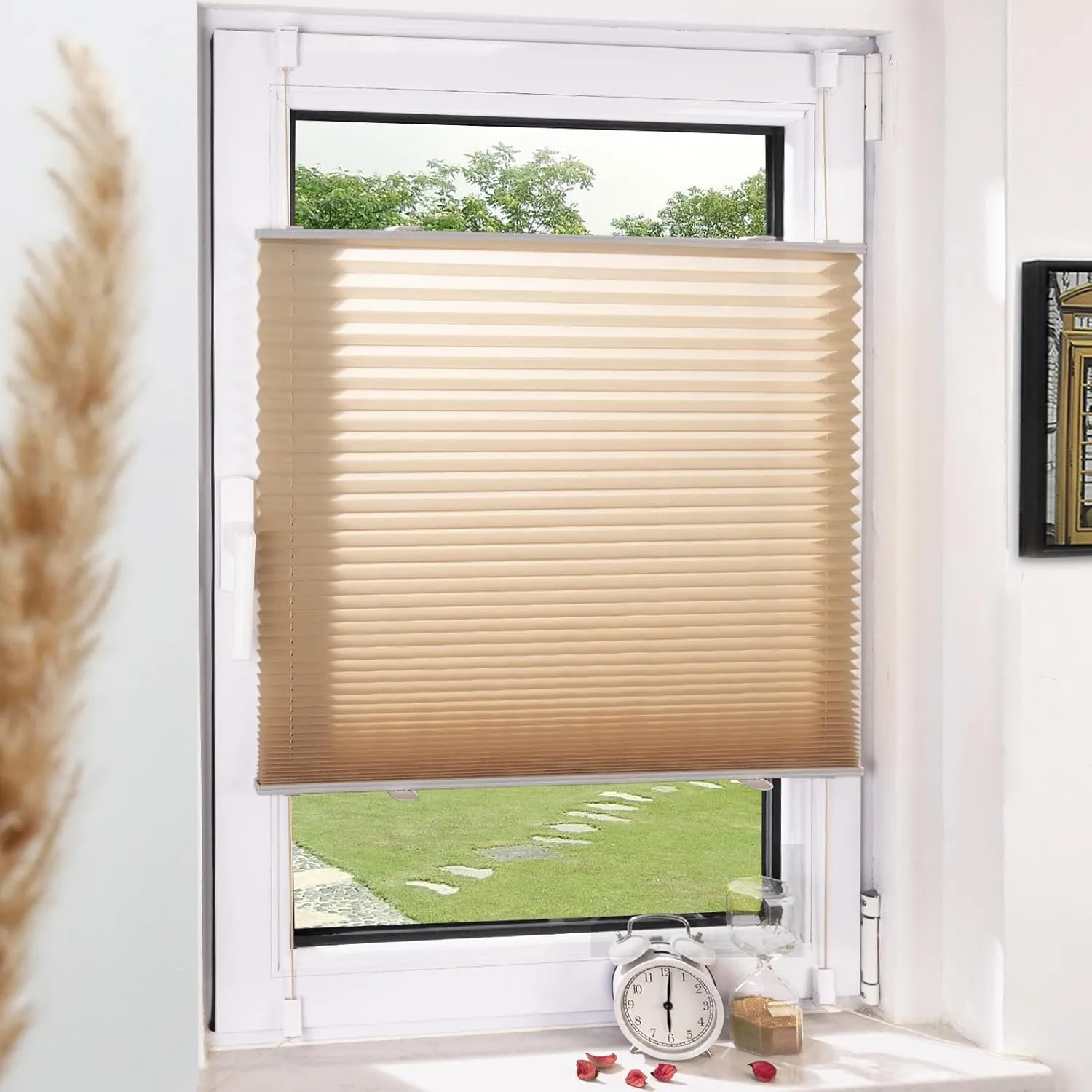 pleated  blinds