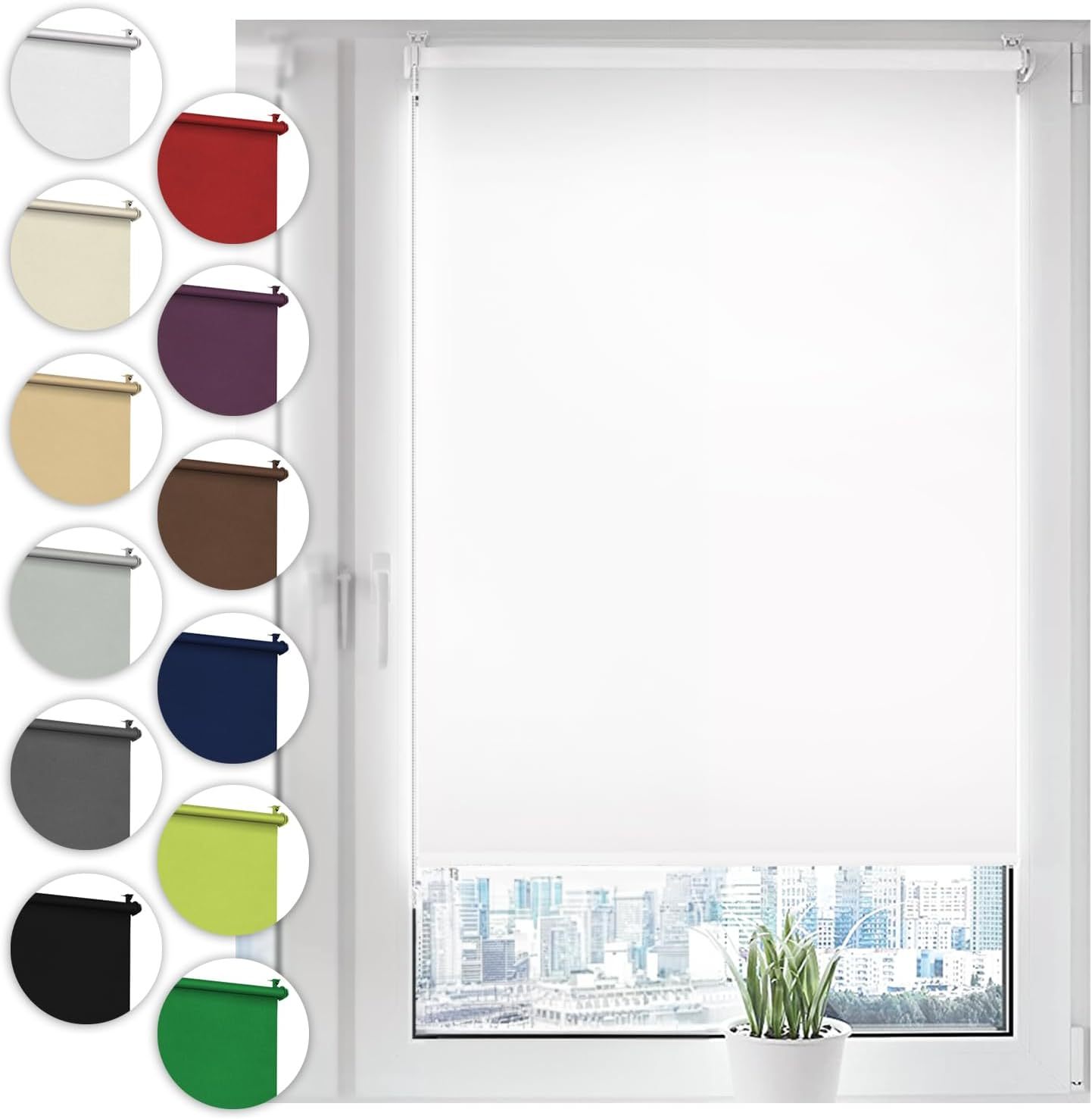 Blackout Roller Shades  Low factroy price roller blinds for kitchen french door