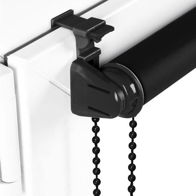 Black  blackout roller blinds 80 wide 100 wide  Roller Shades  dark out  window blinds for patio doors