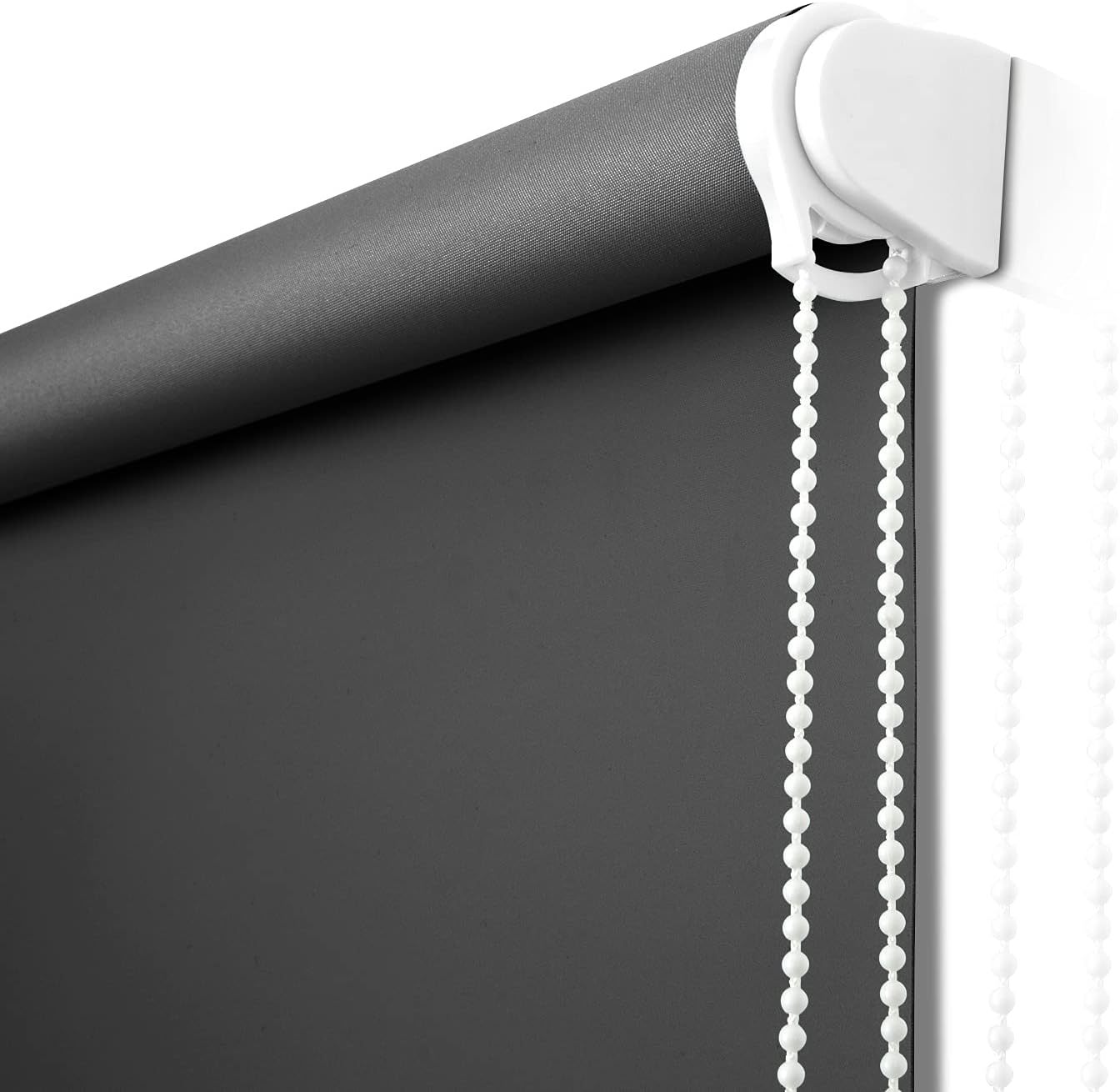 indoor Roller Blinds and Shades, Thermal Insulated Window Blinds Easy to Install Blackout Roller Blinds with Chain Cord for Living Room