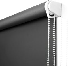 indoor Roller Blinds and Shades, Thermal Insulated Window Blinds Easy to Install Blackout Roller Blinds with Chain Cord for Living Room