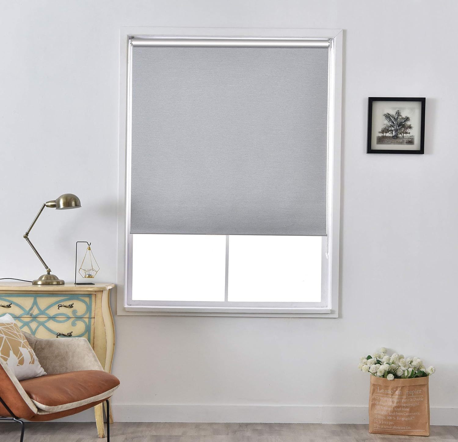 Manufacturer's OEM  Roller Blinds Blackout Window Shade Customized Factory Wholesale Price  Side Pull Blinds