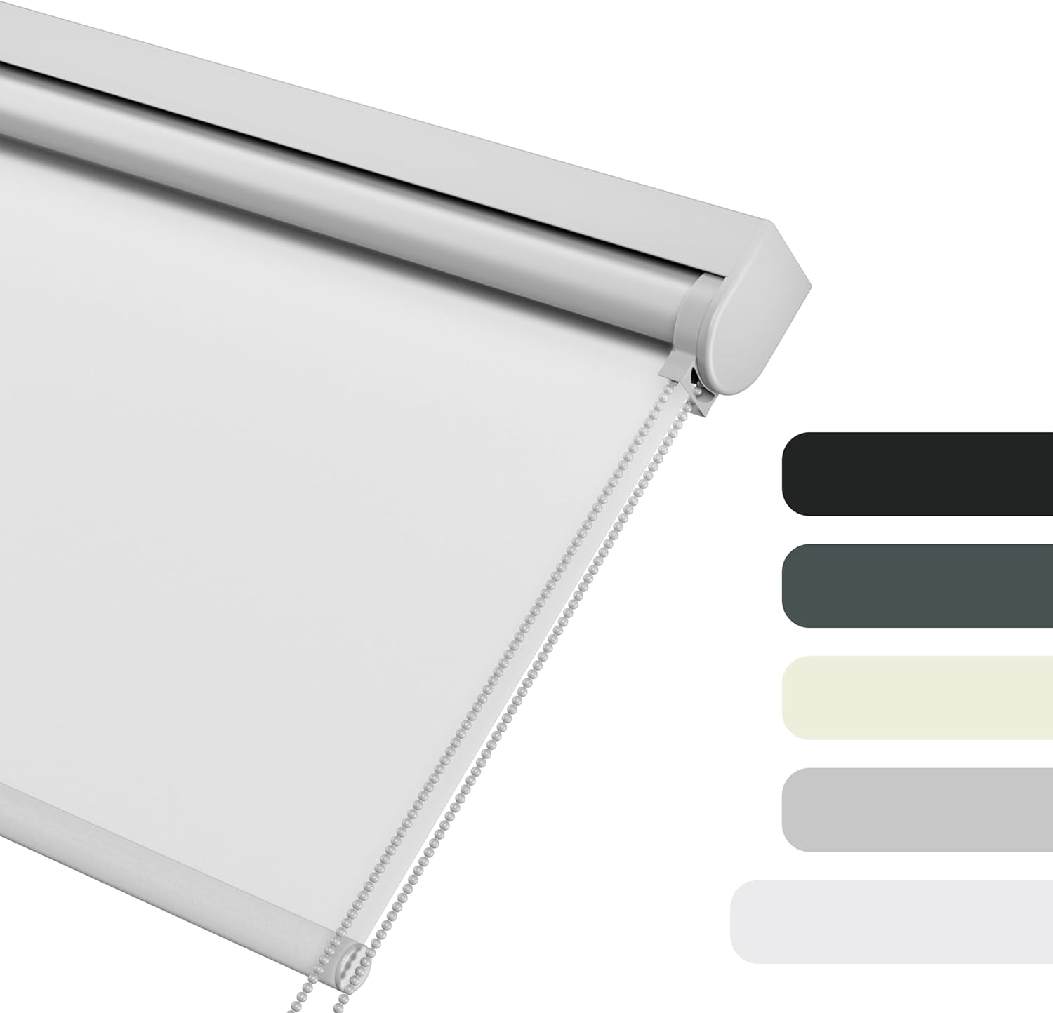 Roller blind for sliding doors and kitchen glass openings