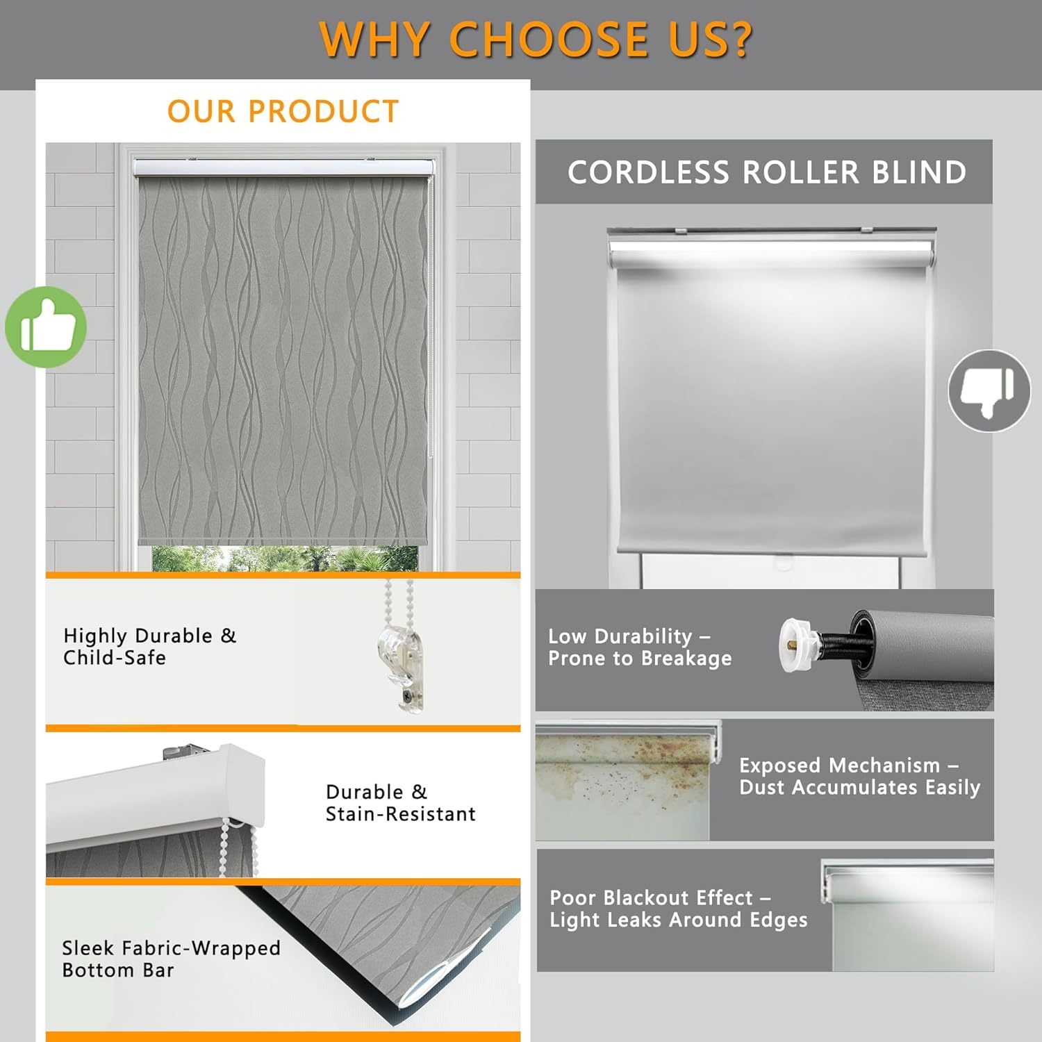 grey custom roller blinds black out blinds blackout  roller shades window blinds dark out